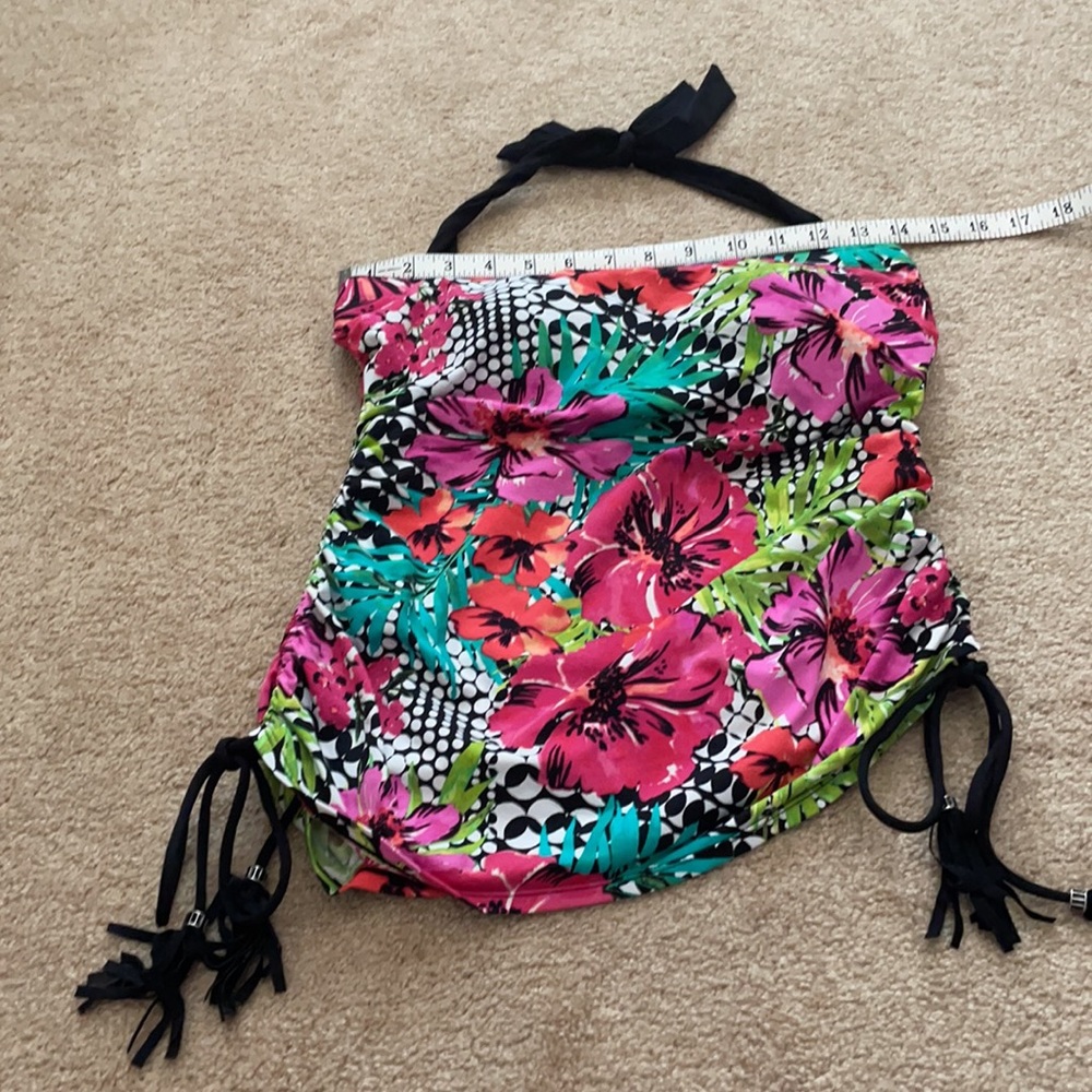 Real Solutions NWOT by Island Escape Tankini Top - Picture 5 of 8